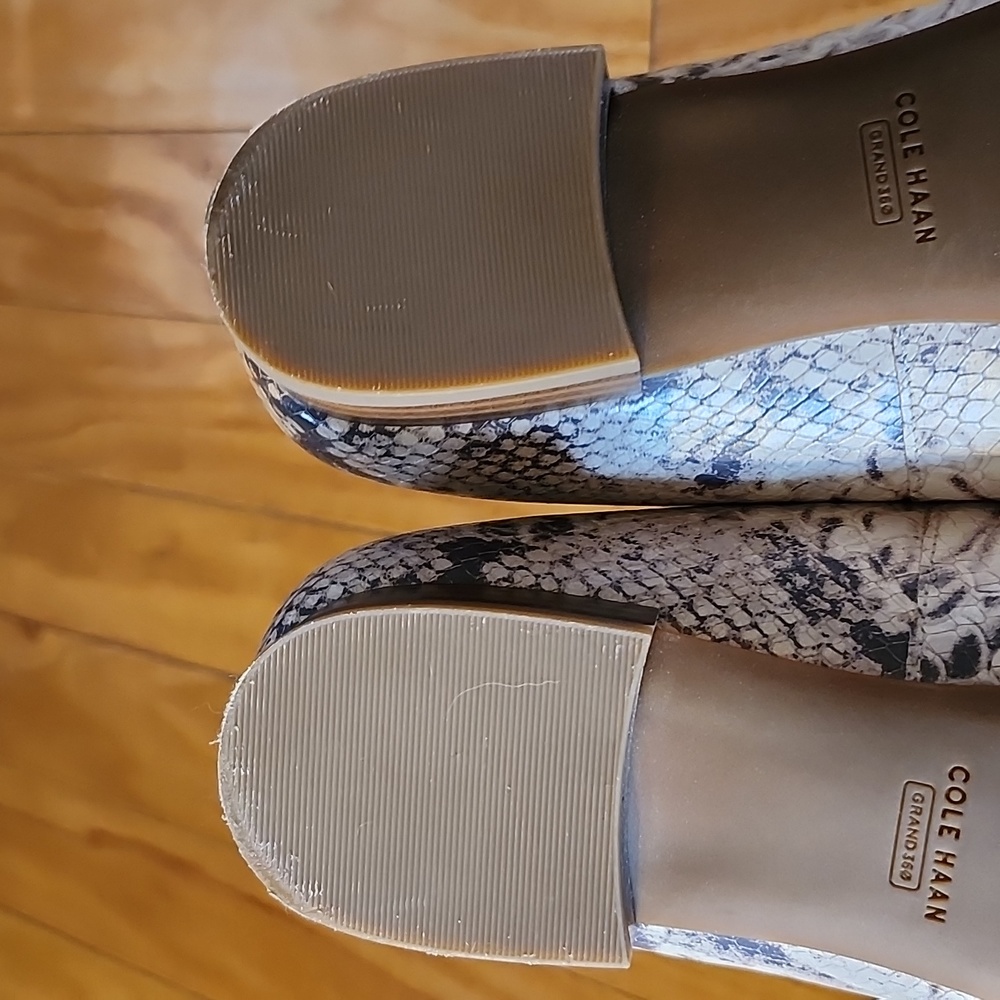 Cole Haan Pearson Python Printed Leather Loafer 1… - image 5